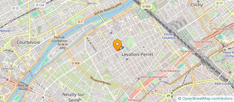 localisation de l'entreprise 360 IMMORENOV à LEVALLOIS-PERRET