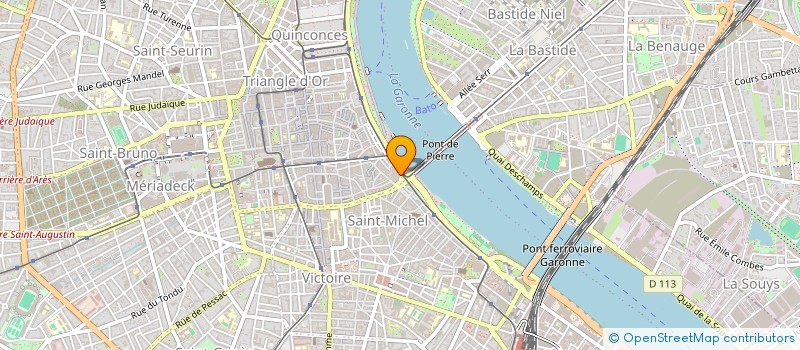 localisation de l'entreprise 360 INVEST  BOULIAC