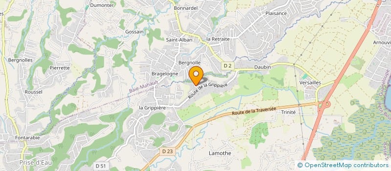 localisation de l'entreprise 360 PRODUCTIONS FWI à PETIT-BOURG
