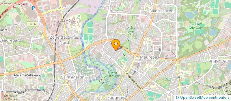 localisation de l'entreprise 360 RENOVATION  SAINT-GREGOIRE