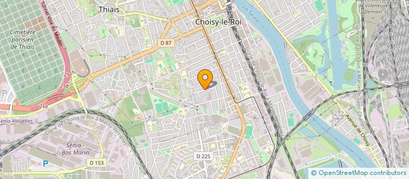 localisation de l'entreprise 360 RENOVATIONS  CHOISY-LE-ROI