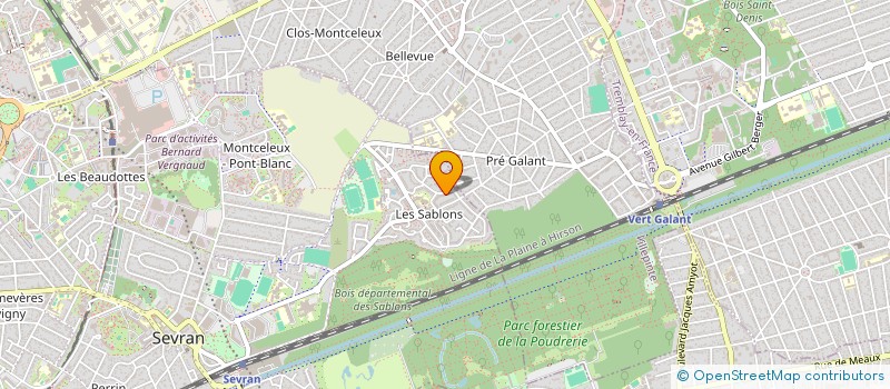 localisation de l'entreprise 360 SKILLY à SEVRAN