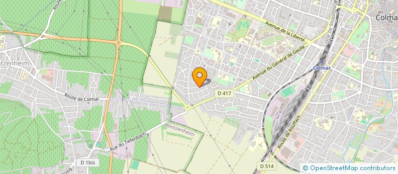 localisation de l'entreprise 360 VISIT  COLMAR