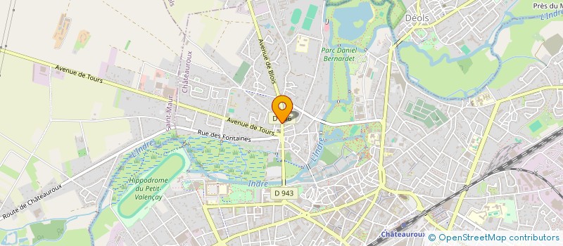 localisation de l'entreprise 36000 DEMARCHES à CHATEAUROUX