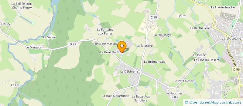 localisation de l'entreprise 360IOT EXPERT  LA BOUEXIERE