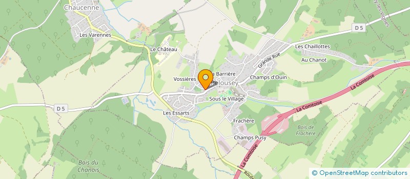 localisation de l'entreprise 3615 SENOR  PELOUSEY