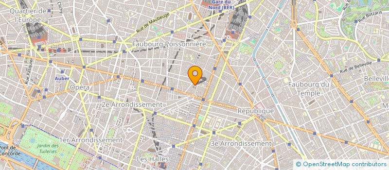 localisation de l'entreprise 365 DEGRES  PARIS