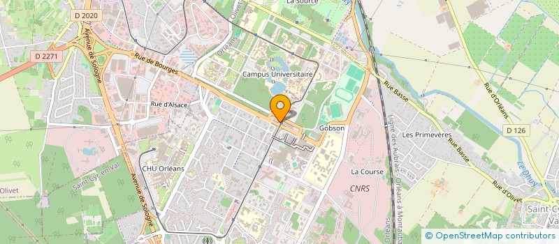 localisation de l'entreprise 365 IMMO  ORLEANS