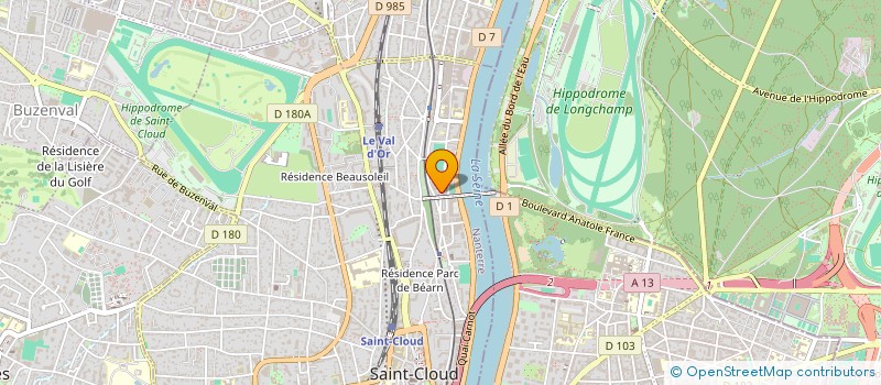 localisation de l'entreprise 365 JOURS à SAINT-CLOUD