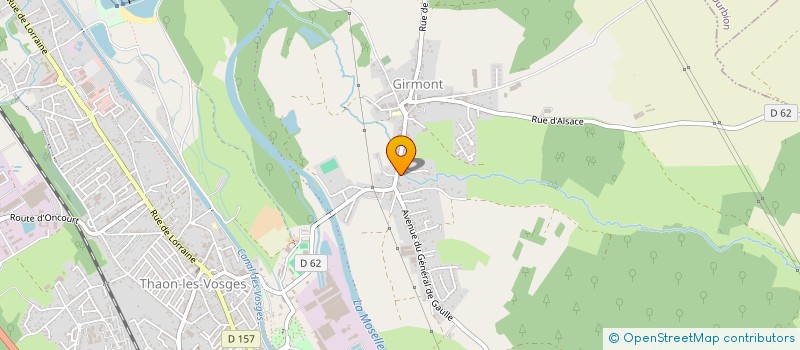 localisation de l'entreprise 37 ABV  THAON-LES-VOSGES