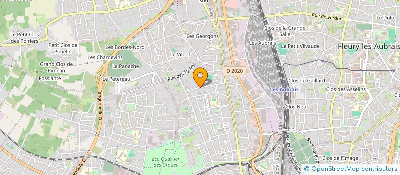 localisation de l'entreprise 37-KE à ORLEANS