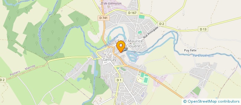 localisation de l'entreprise 377 572 359   GENCAY