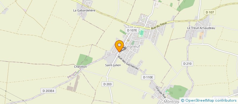 localisation de l'entreprise 377 741 335   BOURGNEUF