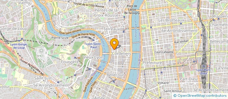 localisation de l'entreprise 377 778 592   SAINT-SYMPHORIEN-D'OZON