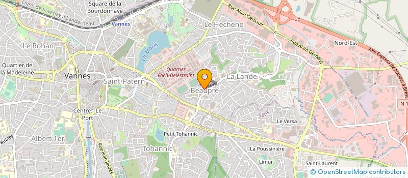 localisation de l'entreprise 377 846 746   LANNION