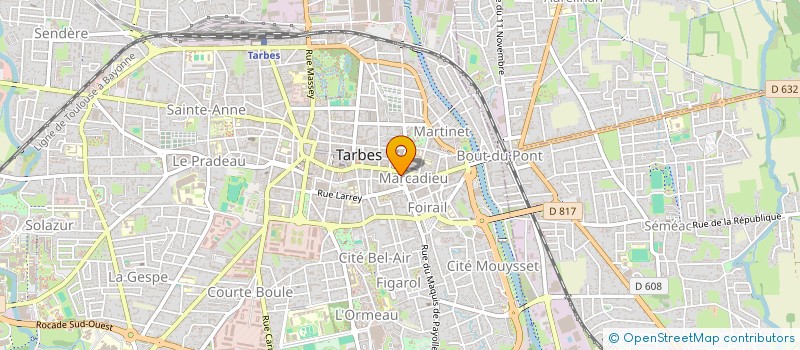 localisation de l'entreprise 377 857 644   TARBES