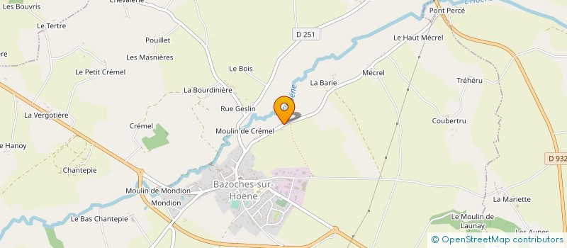localisation de l'entreprise 378 264 089 à BAZOCHES-SUR-HOENE