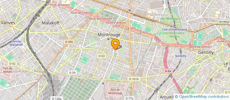 localisation de l'entreprise 378 360 176   MONTROUGE