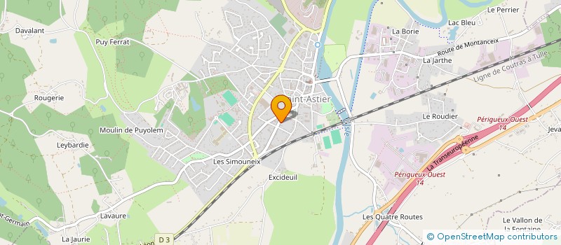 localisation de l'entreprise 378 366 710 à SAINT-AQUILIN