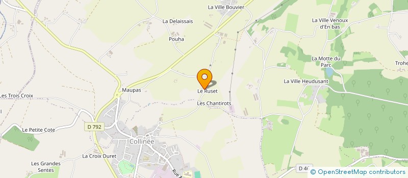 localisation de l'entreprise 378 565 782   LE MENE