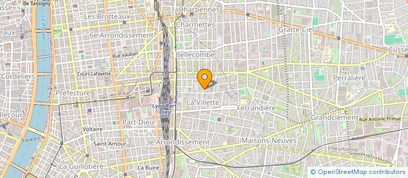 localisation de l'entreprise 378 576 813   LYON