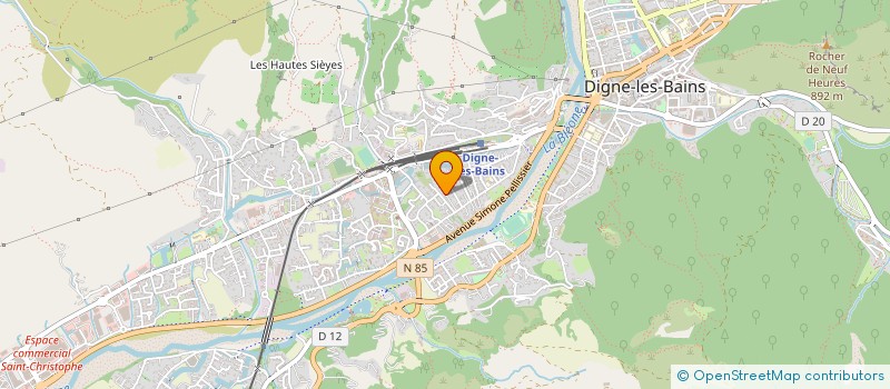 localisation de l'entreprise 378 606 586 à BARCELONNETTE