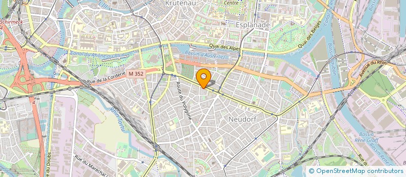 localisation de l'entreprise 378 694 780 à STRASBOURG