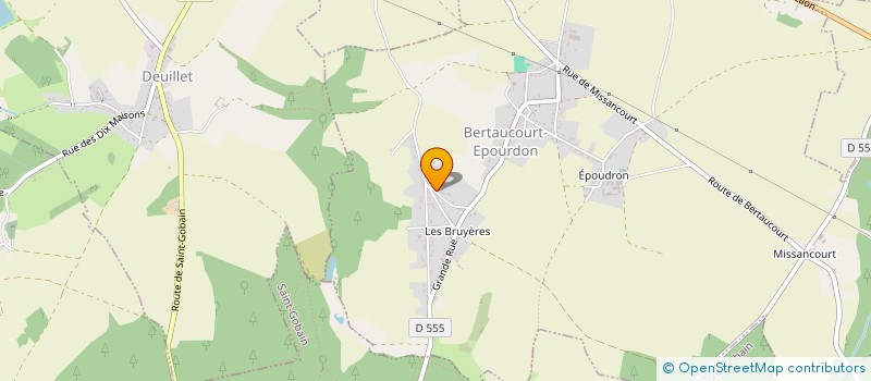 localisation de l'entreprise 378 757 090   BERTAUCOURT-EPOURDON