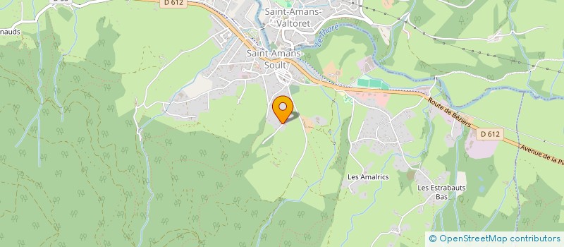 localisation de l'entreprise 378 823 165   SAINT-AMANS-SOULT