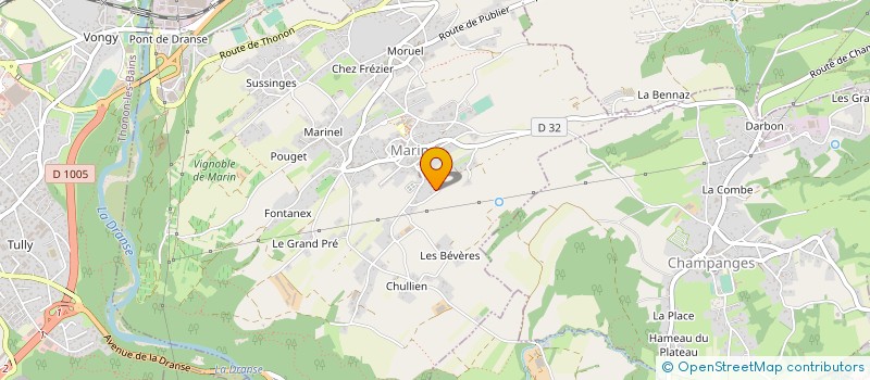 localisation de l'entreprise 378 839 138   MARIN