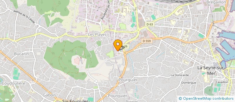 localisation de l'entreprise 378 976 799  à SAINT-CYR-SUR-MER