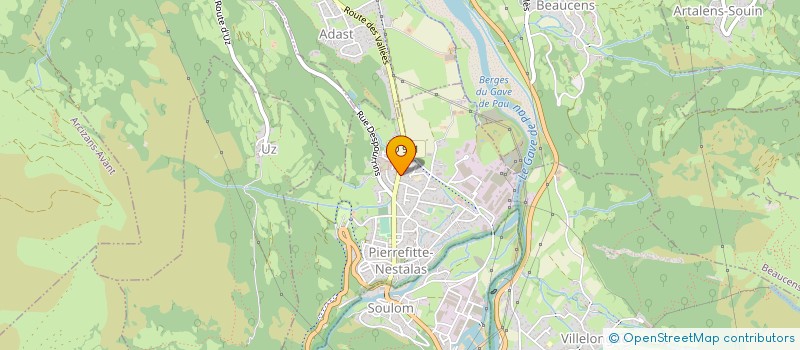 localisation de l'entreprise 378 985 527   PIERREFITTE-NESTALAS