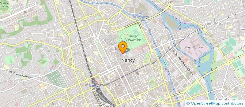 localisation de l'entreprise 379 002 801   NANCY