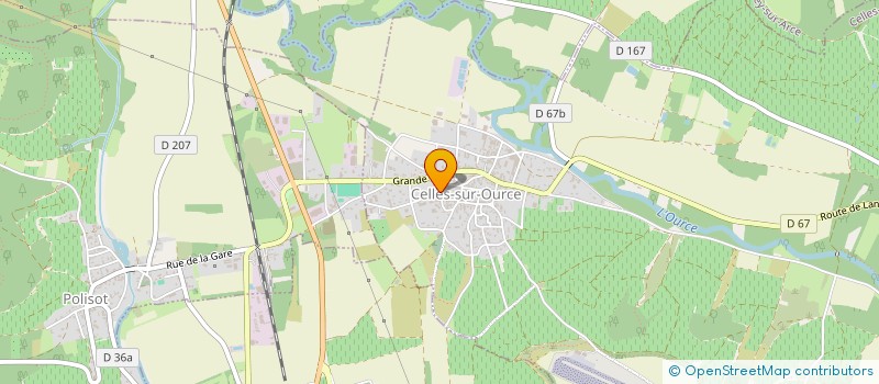 localisation de l'entreprise 379 143 753   CELLES-SUR-OURCE