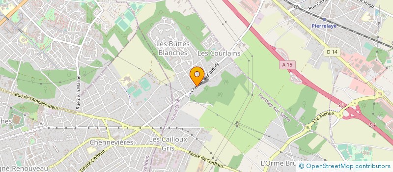 localisation de l'entreprise 379 195 530   HERBLAY-SUR-SEINE