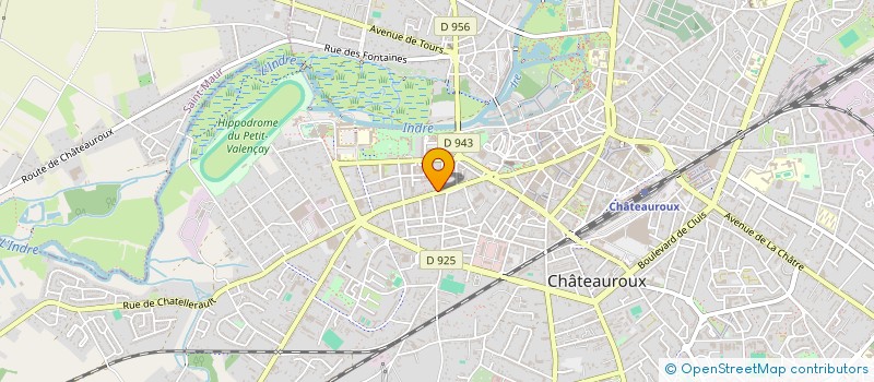 localisation de l'entreprise 379 228 539 à CHATEAUROUX