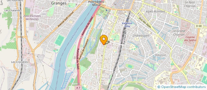 localisation de l'entreprise 379 330 111   ROMANS-SUR-ISERE