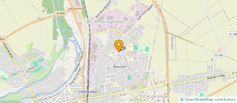 localisation de l'entreprise 379 349 673 à CHATEAUDUN