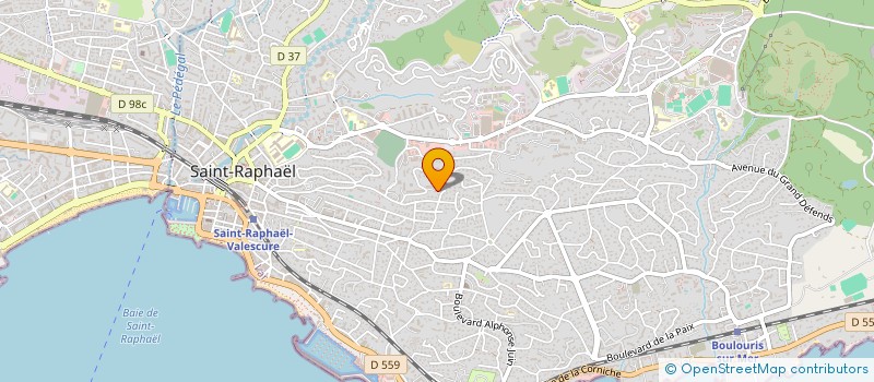 localisation de l'entreprise 379 365 729   SAINT-RAPHAEL