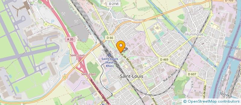 localisation de l'entreprise 379 399 074   SAINT-LOUIS