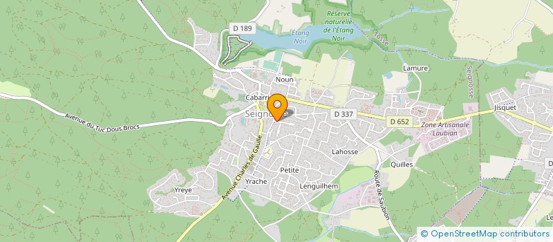 localisation de l'entreprise 379 405 137   SEIGNOSSE