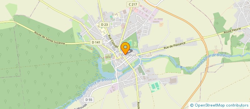 localisation de l'entreprise 379 453 947   MESNILS-SUR-ITON