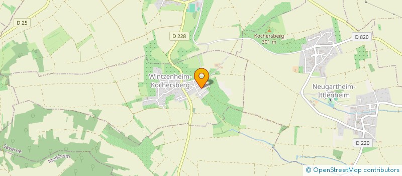 localisation de l'entreprise 379 466 170   BERSTETT