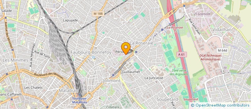 localisation de l'entreprise 379 554 439 à TOULOUSE