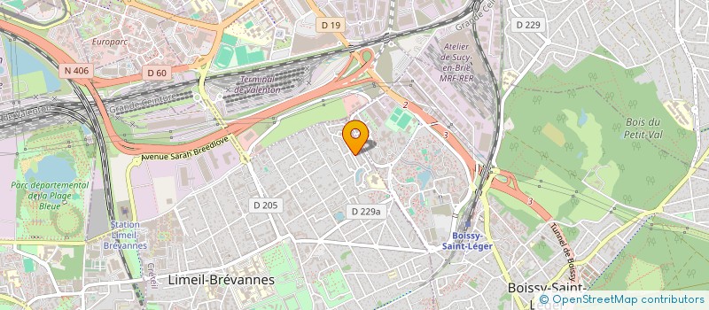 localisation de l'entreprise 379 588 361   LIMEIL-BREVANNES