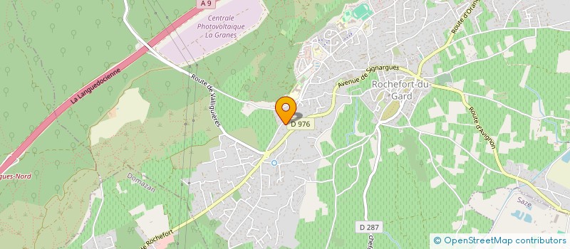 localisation de l'entreprise 379 601 198   ROQUEMAURE