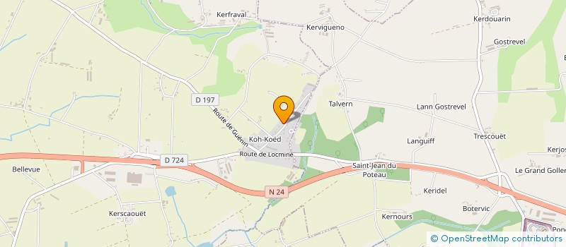 localisation de l'entreprise 379 603 640   GUENIN