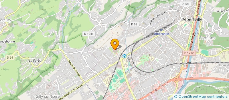 localisation de l'entreprise 379 798 523   ALBERTVILLE