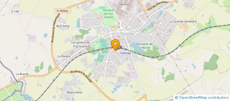 localisation de l'entreprise 379 850 670   CHAUMES-EN-RETZ