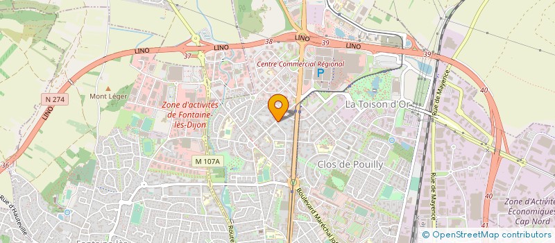 localisation de l'entreprise 379 979 370   DORNECY